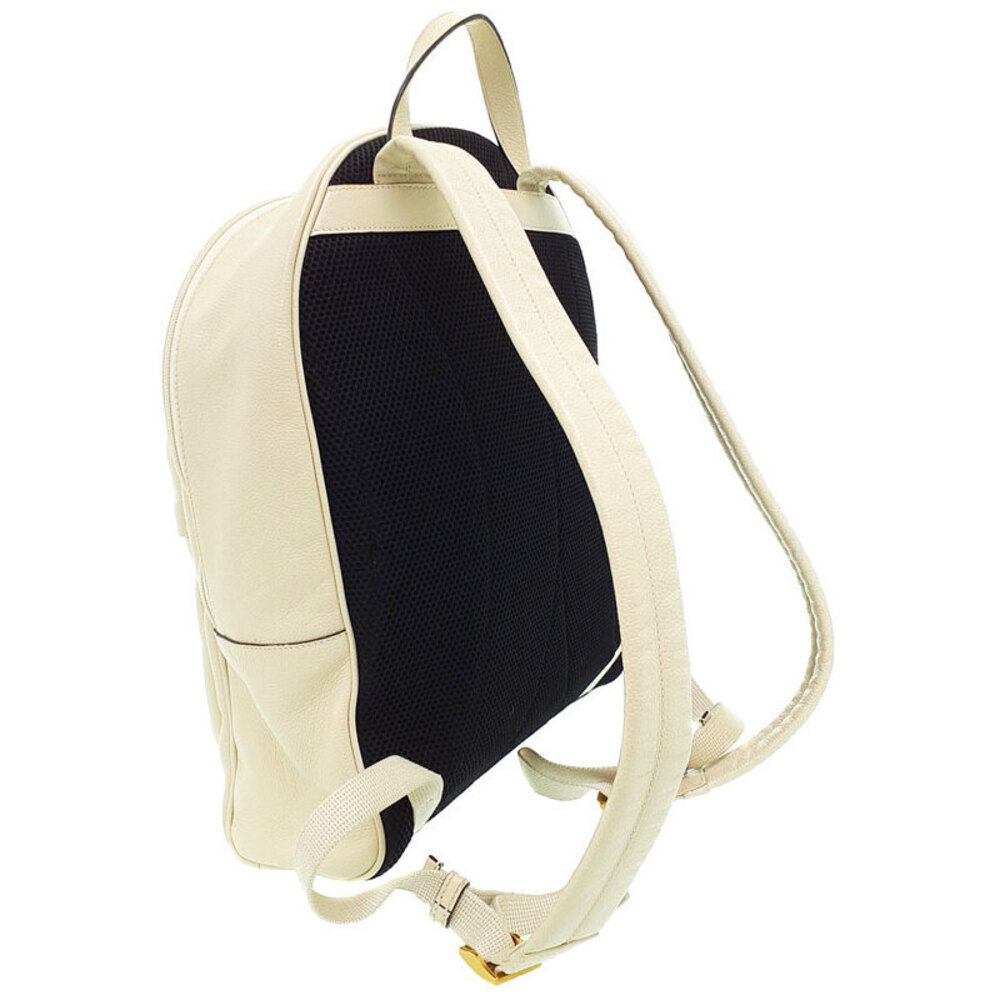 Gucci Backpack white ivory off Print Leather hue